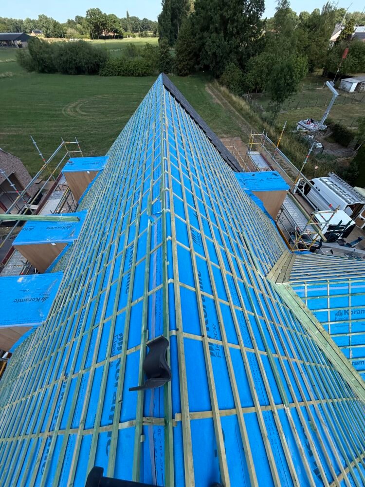 nieuwbouw Berlaar hoofddak | MC Construct