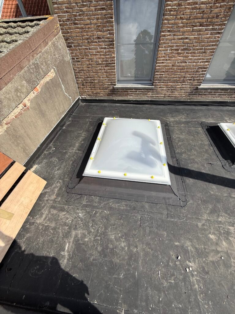 plat dak renovatie Kallo | MC Construct